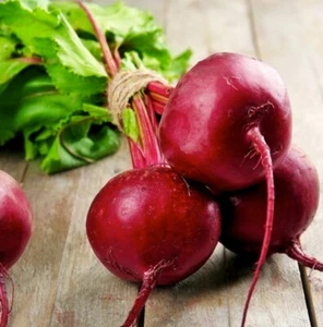 New 2025 Beet Seeds - Ruby Queen (Organic) - 50 seeds - Free Shipping - Picture 1 of 3