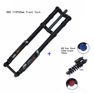New type KKE Disc Brake Air Suspension 110*20mm Dropout E-bike front Forks. - Picture 1 of 9