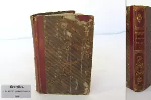 1836 ANTIQUE HARDCOVERED FRENCH BOOK – DOUBLE REIGN 13th C. CHRONICLES  - Picture 1 of 9