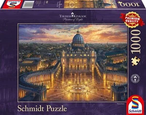 SCHMIDT, Puzzle 1000 pièces Le Vatican par Thomas KINKADE, SCM59628 - Photo 1/2