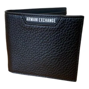 ARMANI EXCHANGE PORTAFOGLI UOMO in Pelle 4 CARTE CREDITO + SPICCI 958098 F863 - Imagen 1 de 3