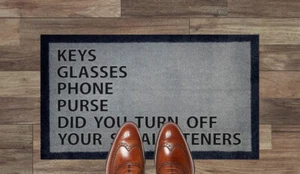 Llaves Gafas Cartera Teléfono Alisadores Cuero Lavables Sintéticos Doormats Internos - Imagen 1 de 17