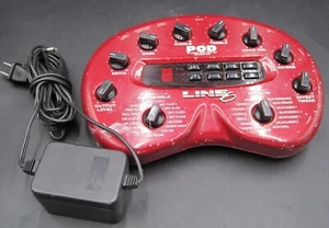 LINE6 POD Version 2.0 Multi effects Amplifier Simulator w/ AC adapter Red - Picture 1 of 5