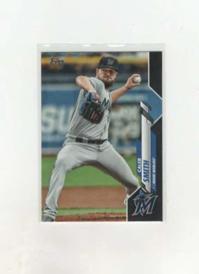 2020 Topps Series 1 Black Parallel /69 Caleb Smith #122 - Image 1 of 2