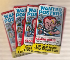 1980 Topps Wanted Posters 36 Mint Packs Loose No Boxes Left(Topps Factory Purch) - Picture 1 of 1