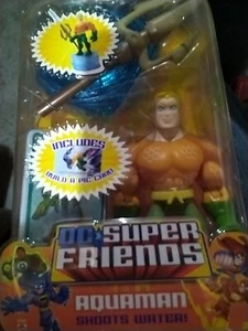  Aquaman DC Universe Super Friends Shoots Water Sealed NEW 2007 A3 - Picture 1 of 1