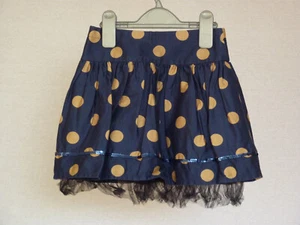 Girls Next Navy Adjustable Skirt. Age 5 years. - Picture 1 of 5