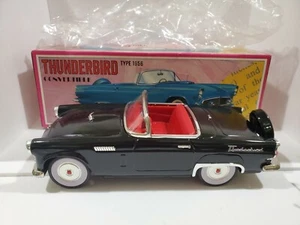 RARE 50'S Black Thunderbird Convertible Type 1956 Friction Japan Leadworks WOW! - Picture 1 of 7