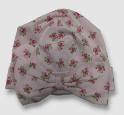 $34 Kissy Kissy Bebé Niña Rosa Floral Lazo Sombrero Talla Pequeña Foto 1 de 3