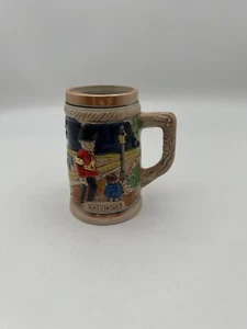 London Royal Gaurd 3D Glazed 12 oz Beer Stein Mug Made In Japan (B) - Picture 1 of 6