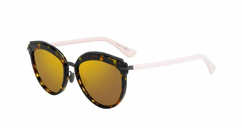 Christian Dior Dioroffset 2S 01K/83 Dark Havana Light Pink Sunglasses - Image 1 of 4