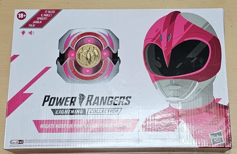 Hasbro Power Rangers Lightning Collection Pink Ranger Morpher Cover
