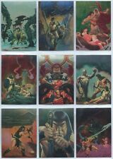1993 Comic Images Conan All Chromium Series I 1 You Pick Finish Your Set