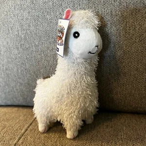Harvest Moon 3D The Tale of Two Towns Llama Alpaca Plush RARE WHITE FACE - Picture 1 of 7