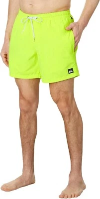 Pantalones Cortos Quiksilver Everyday 15" Voleibol SEGURIDAD AMARILLO PARA HOMBRES XL Nuevos NATACIÓN SURF NEÓN Foto 1 de 3