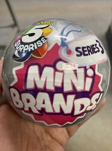 ZURU Series 3 5 Surprise Mini Brands Figure Set - Picture 1 of 2