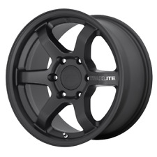 1- 17 Inch Satin Black Wheels Rims Motegi MR150 Trailite 6x5.5 Lug 17x8.5" 0mm
