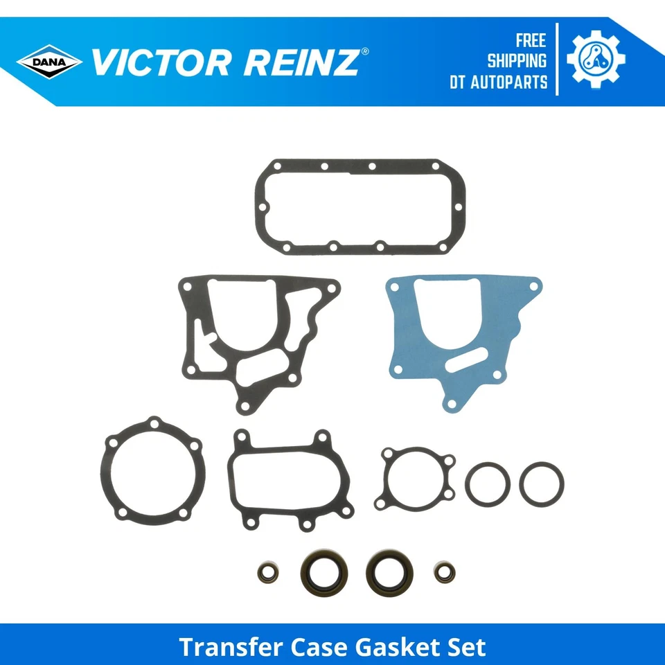 For 1969-1972 GMC K15/K1500 Pickup Transfer Case Gasket Set Victor Reinz 1970 - Image 1 of 1