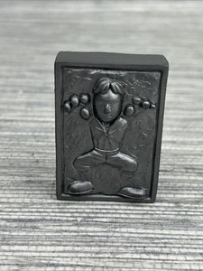 Star Wars Galactic Heroes Han Solo in Carbonite, Playskool - 2007 EX - Picture 1 of 6