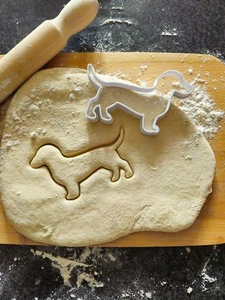 Dachshund Dog Cookie Cutter Biscuit Pastry Fondant Stencil D1 - Picture 1 of 2