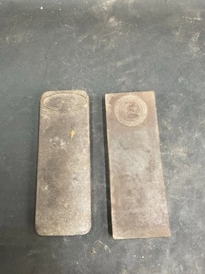 RARE VTG BLISH MIZE & SILLIMAN HARDWARE CO "MOHAWK" RAZOR HONE SHARPENING STONE - Image 1 of 4