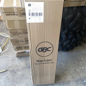 2 Rolls GBC Nap Lam I Laminating Roll Film 300004 Nap-Lam 1.5mil 25” x 500’ - Picture 1 of 4