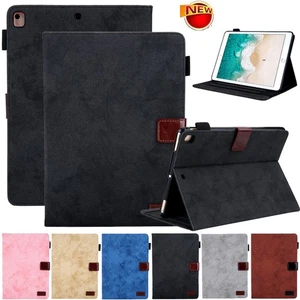 Leather Flip Stand Case Cover For iPad 5th 6th 7th 8th 9th Generation 10.2" Mini - Foto 1 di 19