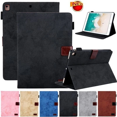 Leather Flip Stand Case Cover For iPad 5th 6th 7th 8th 9th Generation 10.2" Mini - Image 1 of 4
