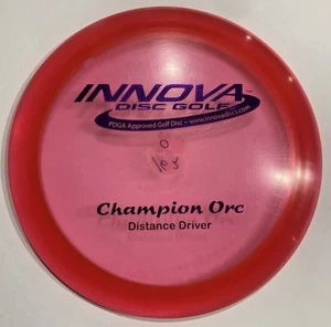 Innova ๐ Champion ORC - Old School PFN / PAT# OOP HTF 162g Disc Golf Rare๐ - Picture 1 of 3