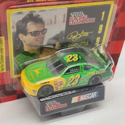 Racing Champions 1996 Chad Little John Deere Nascar Racing 1:64 Diecast Car - Image 1 of 4