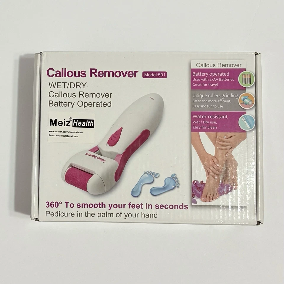 Средство для удаления мозолей на батарейках влажное/сухое Meiz Health новое в коробке - Изображение 1 из 4