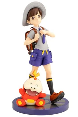 NUEVO KOTOBUKIYA ARTFX J Pokemon Serie Florian con Fuecoco Figura Escala 1/8 Foto 1 de 3