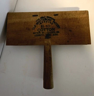 ESCOVAS DE ALGODÃO VINTAGE WHITTEMORE. - Imagem 1 de 4