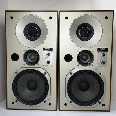 Altavoces de 3 vías Technics SB-X30 RAROS probados nuevos postes de encuadernación LEER Foto 1 de 4