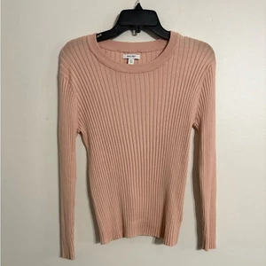 RF Nine West Blush Ribbed Top Size XL - Bild 1 von 4
