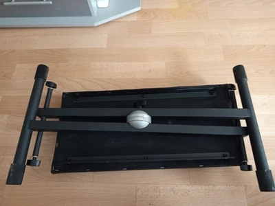 Piano Bank Keyboard Klavier Hocker Sitz schwarz Kunstleder höhenverstellbar - Bild 1 von 2