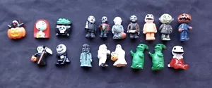 18 Mini Halloween Rosin & Glass Figurines - Picture 1 of 21