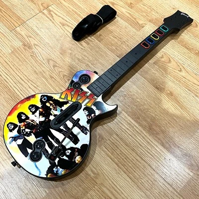 Gibson Guitar Hero Les Paul KISS Red Octane Wireless W/ Strap  No Dongle Tested - Image 1 of 4