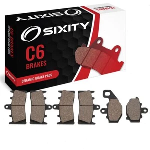 Front + Rear Ceramic Brake Pads 2000-2001 Kawasaki ZX900 Ninja ZX-9R Set fg - Picture 1 of 8