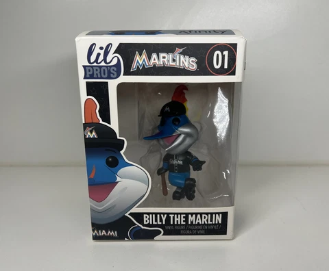 2018 Miami Marlins Billy the Marlin Lil Pro's Figurine SGA NIB Cover