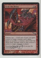 2003 Magic: The Gathering - Mirrodin Foil Grab Reins #95 0e3