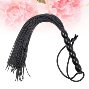 Tassels Leather Whip Adult Flirting Whip for Couples Role Play Accessories - Picture 1 of 6