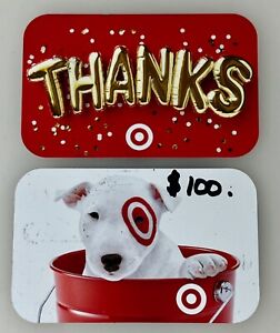 Target Gift Card $105.00 - Message Delivery -  -92769