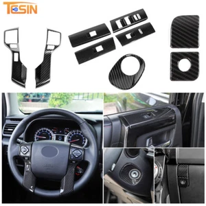 Kit de adornos de cubierta de decoración de interiores de 9 piezas para 4Runner 10+ accesorios de fibra de carbono - Imagen 1 de 10