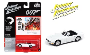 Johnny Lightning 1:64 1967 White Toyota 2000 GT James Bond Diecast Model JLSP125 - Picture 1 of 1