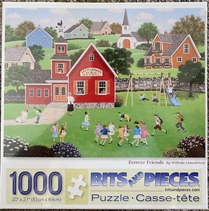 Rompecabezas Bits and Pieces; Forever Friends de Wilfrido Limvalencia; 1000 piezas - Imagen 1 de 3