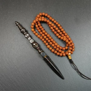 Gandhanra Handmade Tibetan Buddhist Ritual Implement - Kila - Dorje Phurba, 7.5" - Picture 1 of 10