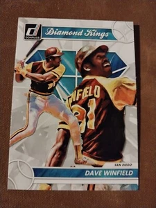 2023 DAVE DAVID WINFIELD DONRUSS DIAMOND KINGS BASEBALL CARD #30 PADRES YANKEES  - Picture 1 of 2