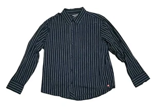 Tony Hawk schwarz weiß Button Down Hemd Langarm Größe XL EUC!! - Bild 1 von 5