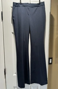 Tahari Women’s Career Pants 4 US Blue Pinstripe - Picture 1 of 6